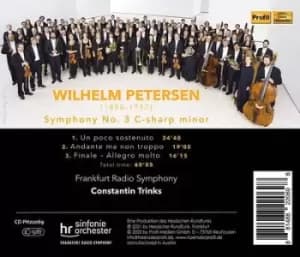 Image of Wilhelm Petersen - Wilhelm Petersen: Symphony No. 3, Op. 30 CD Album - Used