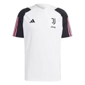 Image of adidas Juventus Training Jersey 2023 2024 Adults - White