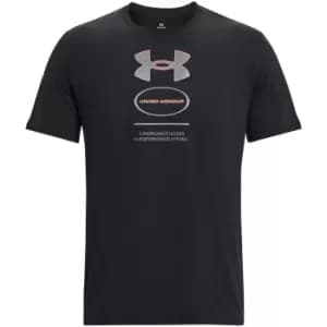 Image of Under Armour M Branded GEL Stack SS - Black