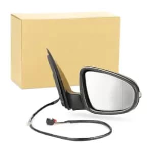 Image of VAN WEZEL Wing mirror VW 5863808 5K0857508AD,5K0857508AD9B9,5K0857508N Outside mirror,Side mirror,Door mirror,Side view mirror,Offside wing mirror