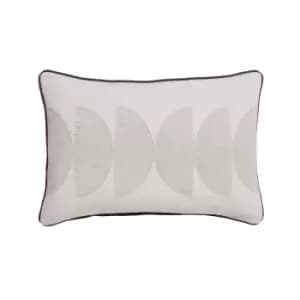 Image of Nalu Nicole Scherzinger Makani Cushion 60cm x 40cm, Silver