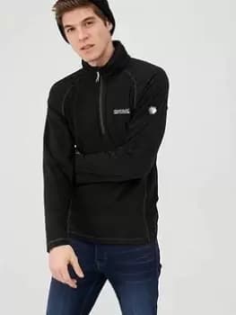 Image of Regatta Montes Fleece - Black, Size 3XL, Men
