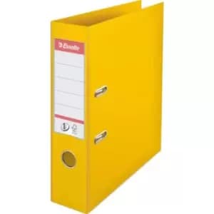 Image of ESSELTE LAF A4 75mm yellow 5pcs