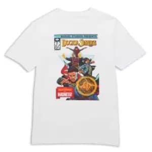 Image of Marvel Dr Strange Star Comic Oversized Heavyweight T-Shirt - White - XXL