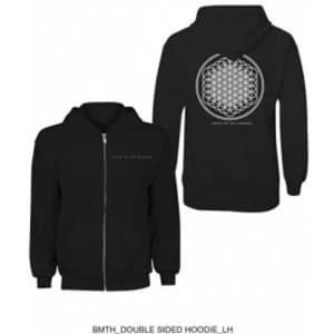 Image of BMTH Flower Of Life Zip Hoodie Black: XXL