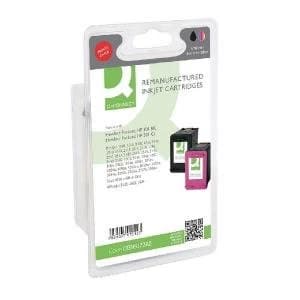 Image of Q-Connect HP 301 Black and Tri Colour Ink Cartridge