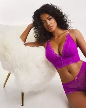 Image of Gossard Superboost Longline Bra Orchid