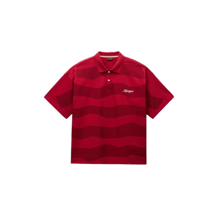 Image of Polo Napapijri Spectrum Rouge Male S