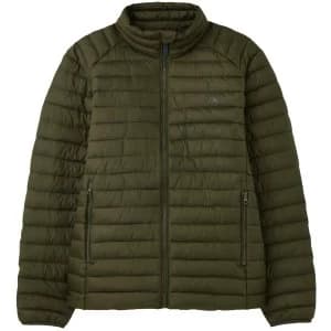 Image of Joules Mens Go To Padded Jacket Olive Large