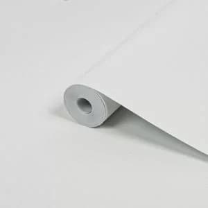 Image of Laura Ashley Canvas White Smooth Wallpaper