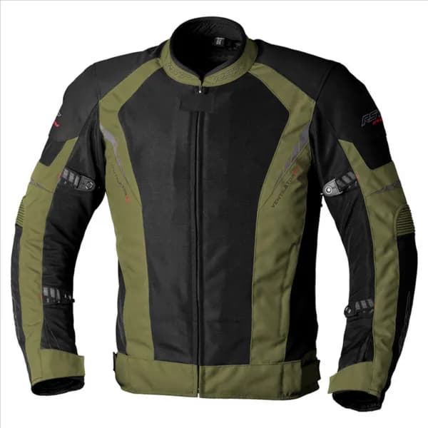 Image of RST Ventilator XT Textile Jacket Green Black Size 42