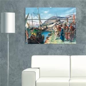 Image of PY13 Multicolor Decorative MDF Painting (3 Pieces)