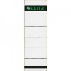 Image of Leitz Lever arch file labels 1642-00-85 61 x 191mm Paper Grey Permanent 10 pcs