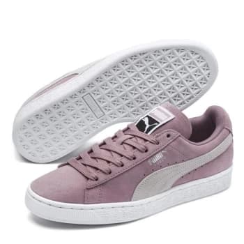 Image of Puma Suede Classic Trainers - Elderberry/Wht