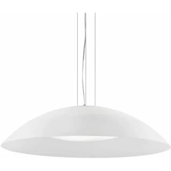 Image of Ideal Lux Lena - 3 Light Large Dome Ceiling Pendant White, E27