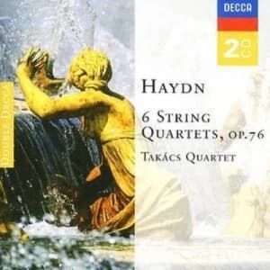 Image of 6 String Quartets Op76 Takacs Quartet by Joseph Haydn CD Album