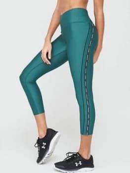 Image of Urban Armor Gear Heatgear; Armour Wmt Ankle Crop - Green/Black