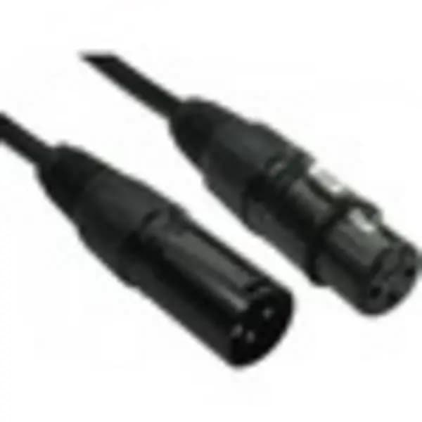 Image of Cables Direct 1m XLR Audio Cable for Audio Device, Microphone 2XLR-BK010