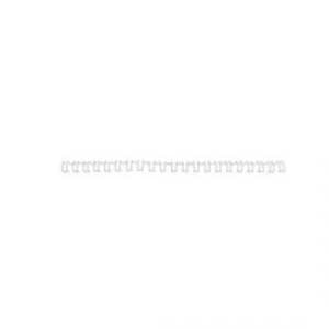 Image of GBC A4 10mm Binding Wires 21 Loop 75 Sheets White 1 x Pack of 100