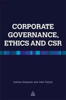 Image of Corporate governance ethics and CSR by Justine Simpson