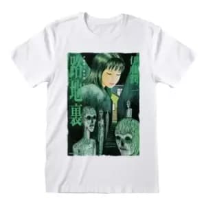Image of Junji Ito T-Shirt Green Cover Size L