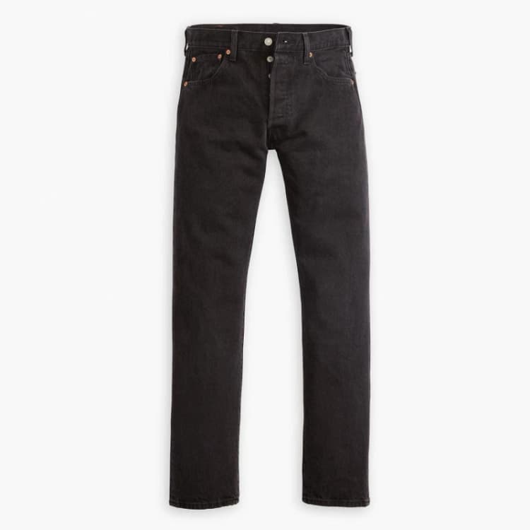 Image of Levis 501 Driverway 93 Straight Jeans Black male 34L