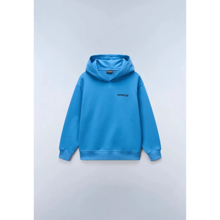 Image of Napapijri Child hoodie Napapijri Albedo Bleu Unisex 4 ans