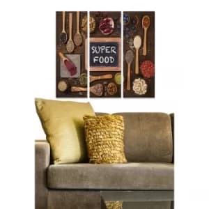 Image of MDF392265631 Multicolor Decorative MDF Painting (3 Pieces)