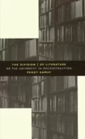 Image of division of literature or the university in deconstruction