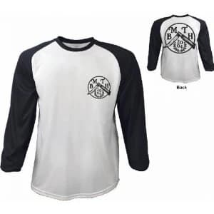 Image of Bring Me The Horizon Flick Knife with Back Printing Mens X-Large T-Shirt - White
