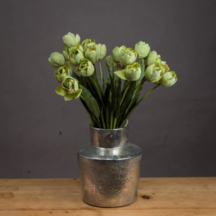 Image of Hill Interiors UK Homeliving Artificial Green Tulip
