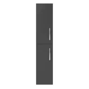 Image of Nuie Athena 300mm Tall Unit (2 Door) - Gloss Grey