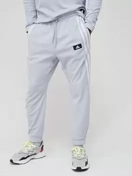Image of adidas Future Icons 3-Stripe Travel Pants - Grey Size XL Men