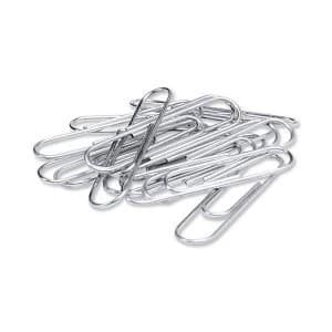Image of 5 Star Office Paperclips Metal Large 33mm Plain Pack 1000