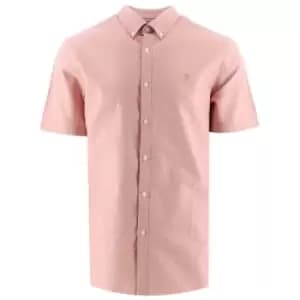 Image of Farah Torch Orange Brewer Shirt