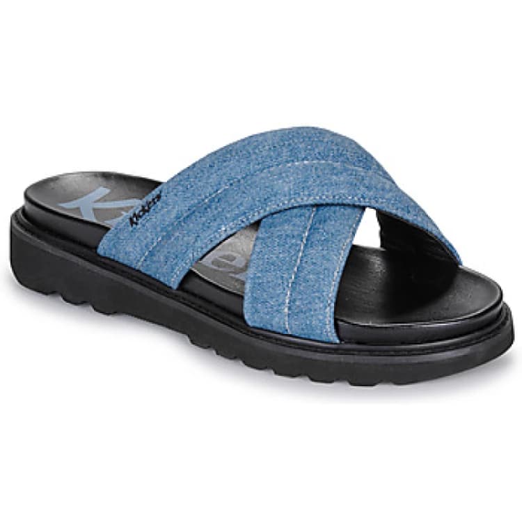 Image of Kickers Womens mules Kickers Nealine Bleu Female 36