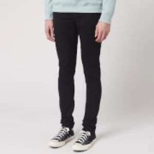 Image of Nudie Jeans Mens Skinny Lin Skinny Jeans - Black - W36/L32