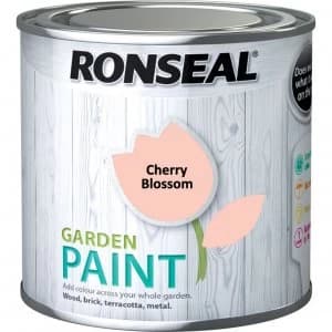 Image of Ronseal General Purpose Garden Paint Cherry Blossom 250ml