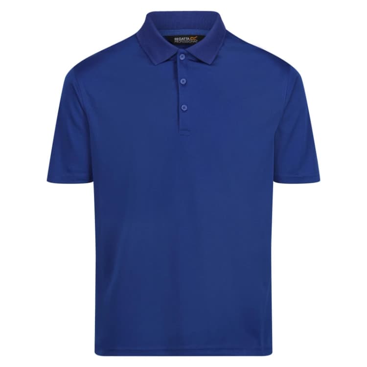 Image of Regatta Professional Mens Moisture Wicking Polo Shirt in Royal Size: XS Royal Male XS