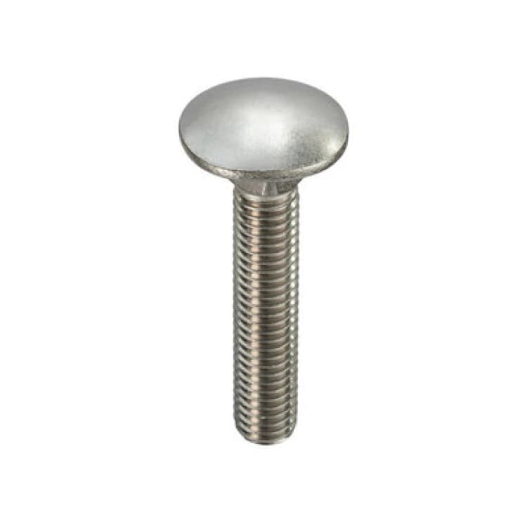 Image of Unifix A2-304 St/st Cup Square Hex Bolts M8 X 60 - Q206030000800060000 - Box Of 100