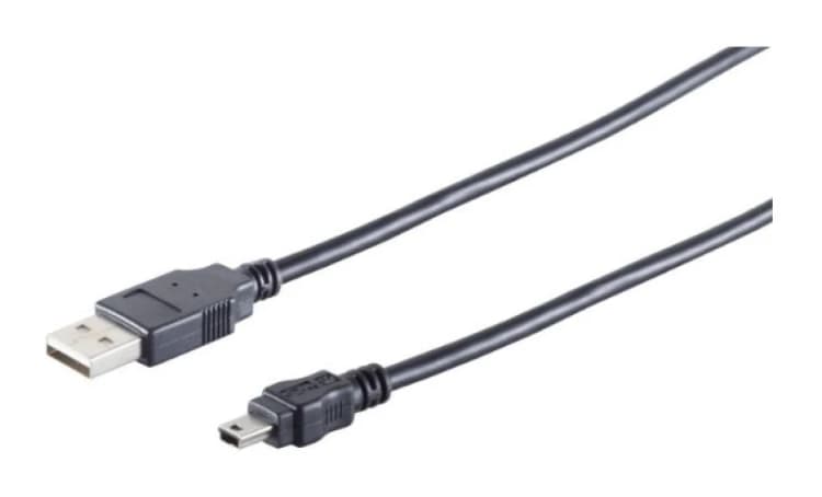 Image of Microconnect USBAMB82 USB cable USB 2.0 1.8 m USB A Mini-USB B Black