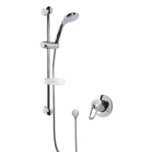 Image of Nuie Concealed Round Manual Valve & Kit Chrome