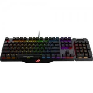 Image of Asus Republic of Gamers ROG Claymore RGB Green Switch US layout