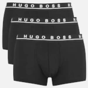 Image of Hugo Boss 3 Pack Core Boxer Trunks Black Size L Men