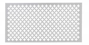Image of Wickes Decorative MDF Clover Radiator Screen 4 x 607 x 1220mm