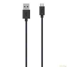 Image of Belkin Charge Sync 2m Micro USB Cable for Smartphones and Tablets -Black
