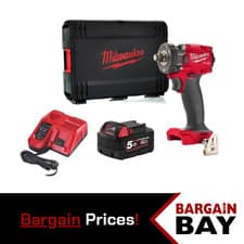 Image of Milwaukee M18 FIW2F38-0X FUEL 3/8" Friction Ring Impact Wrench + 5ah Battery