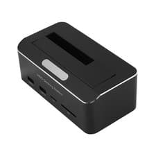 Image of T- USB3.0 To External Hard Drive Docking Station For 2.5/3.5 HDD Support