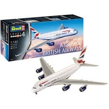Image of Revell 1/144 Airbus A380-800 Model Kit British Airways
