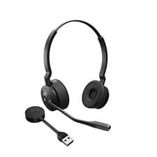 Image of Jabra Engage 55 USB-A MS Stereo Wireless Headset Black Titanium (9559-450-111)